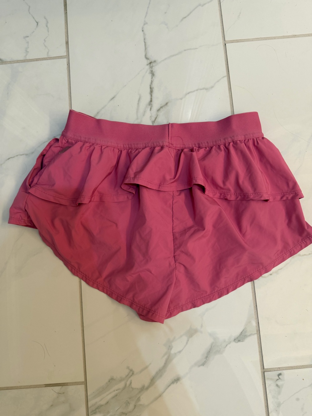Free People Pink Athletic Shorts
